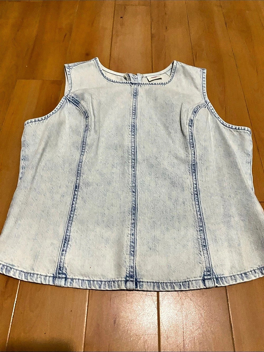Levi's Denim Tank Top Blue Large Like New